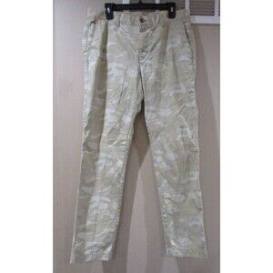 Fossil Fletcher Modern Fit Pants Men 34x32 Brown Camo Print